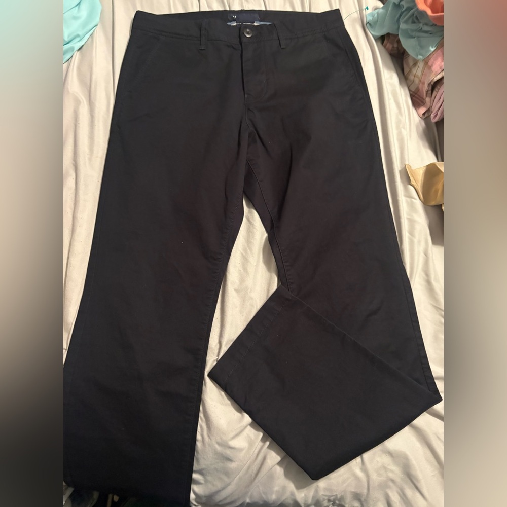 Aeropostale Black Slim Straight Pants
